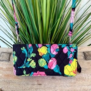 Vera Bradley Floral All In One Crossbody Bag